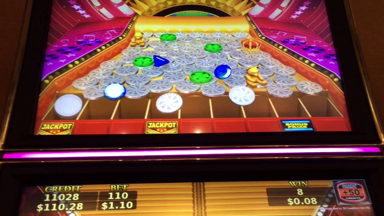 Coin pusher machine in casinos